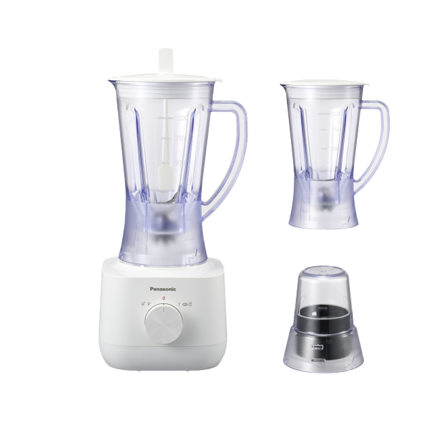 Panasonic Blender 1L with 2 Plastic Jugs+1 Dry Mill [MX-EP3171]